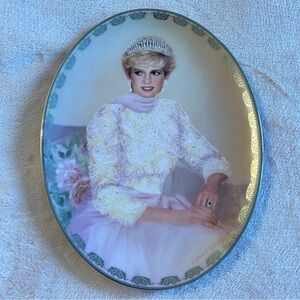 Princess Diana vintage commemorative plate “Princess to the World” Bill Chambers